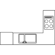 L-Shaped Modular Kitchens