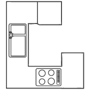 G-Shaped Modular Kitchens