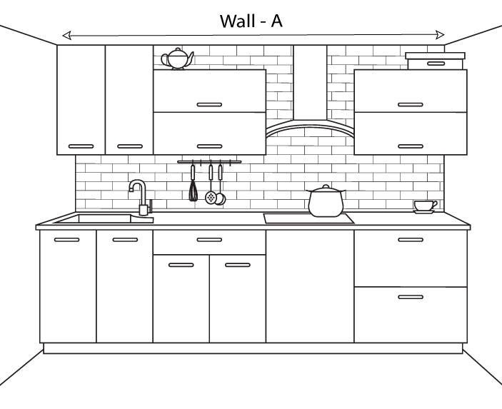 straight wall unit