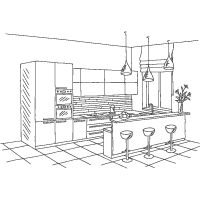 modular kitchen