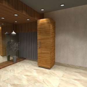 WARDROBE CK003 APEX LEAVED ELM (PLYWOOD)