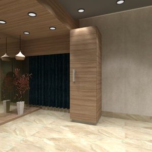 WARDROBE CK003 EBONY ASPEN (MDF)