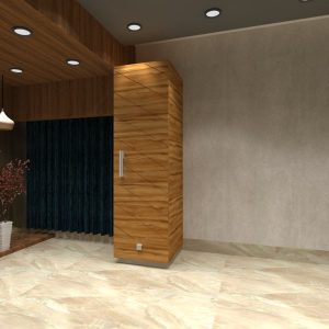 WARDROBE CK005 APEX LEAVED ELM (EUROPEAN BOARD)