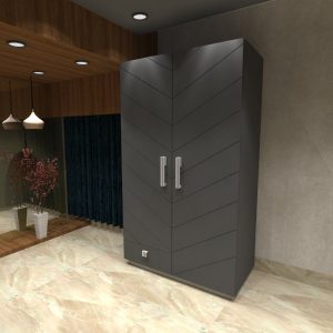 WARDROBE CK005003 GOTHIC GREY (EUROPEAN BOARD)