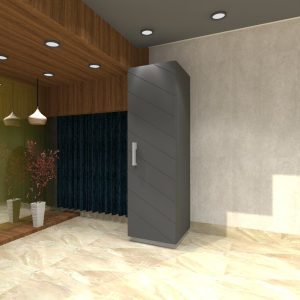 WARDROBE CK013 GOTHIC GREY (EUROPEN BOARD)