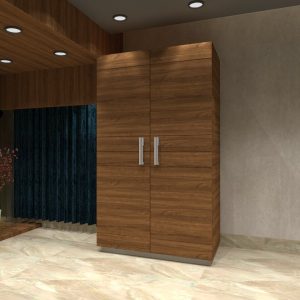 WARDROBE CK001003 TROPICAL OLMO WALNUT (EUROPEAN BOARD)